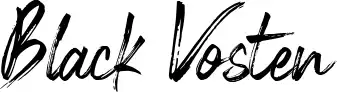 Black Vosten