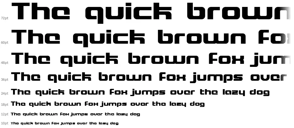 Blasterfont waterfall