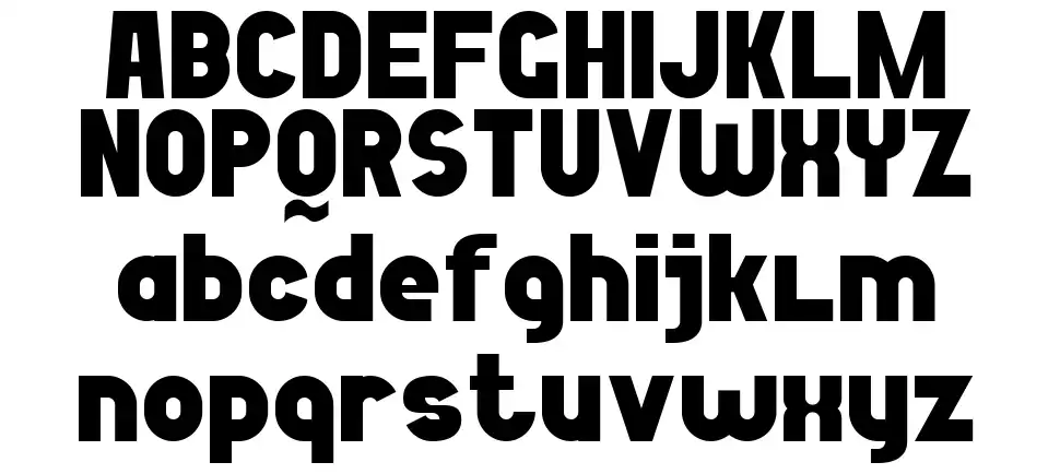 Bold Game Font 7font specimens