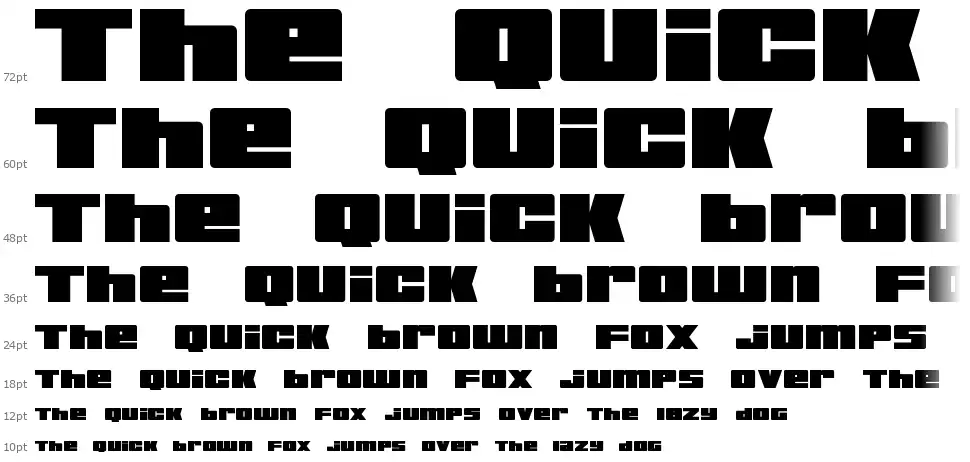 Bold Killerfont waterfall