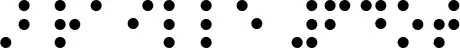 Braille 6dot