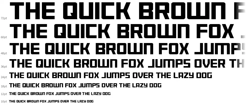 Brave Phoenixfont waterfall