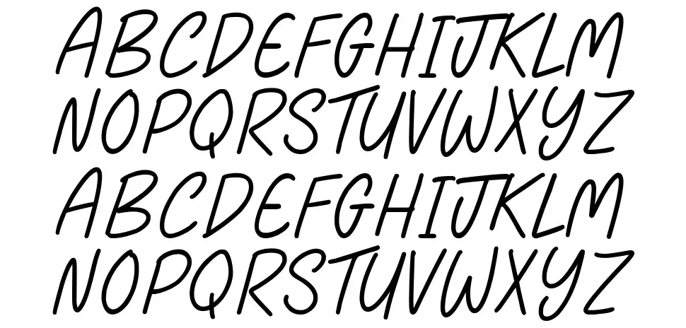 Bread & Butterfont specimens