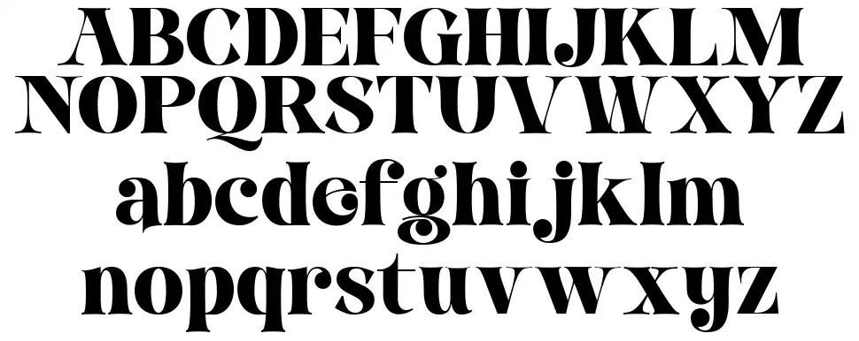 Break Lovefont specimens