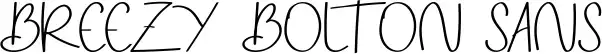Breezy Bolton Sans