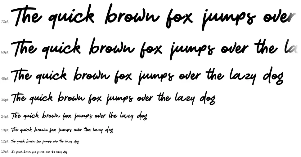 Brighterfont waterfall