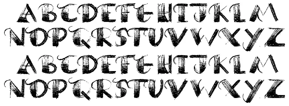 Broken Promisefont specimens