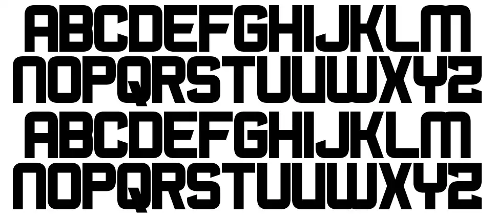Bromine Cocktailfont specimens