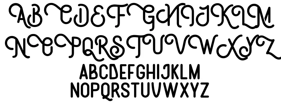 Brotherhoodfont specimens