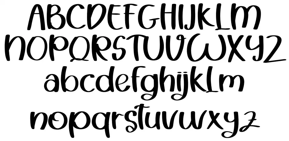 Butter Chocolatefont specimens