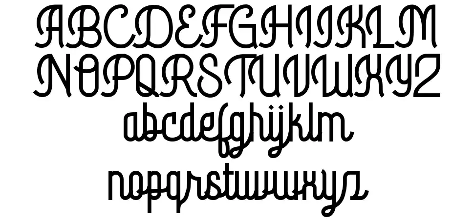 Byemalkanfont specimens