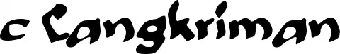c Cangkriman
