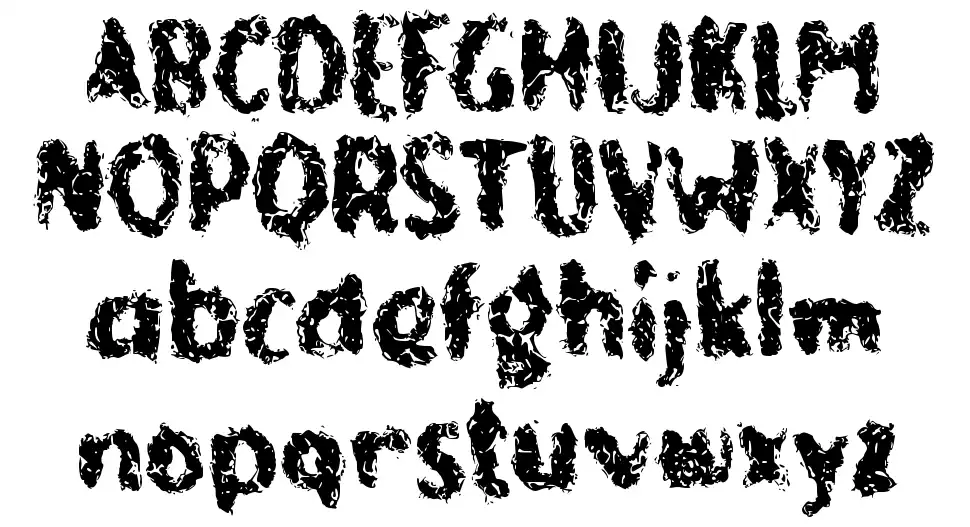 c Cukup Dinginfont specimens