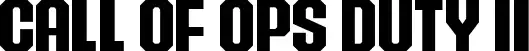 Call of Ops Duty II
