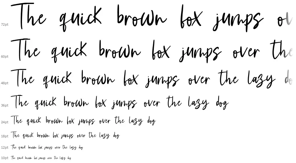 Calmlyfont waterfall
