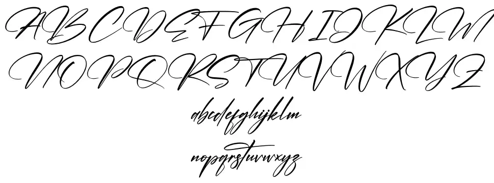 Cantika Beautyfont specimens