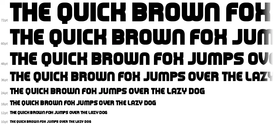 Capital Clickbaitfont waterfall