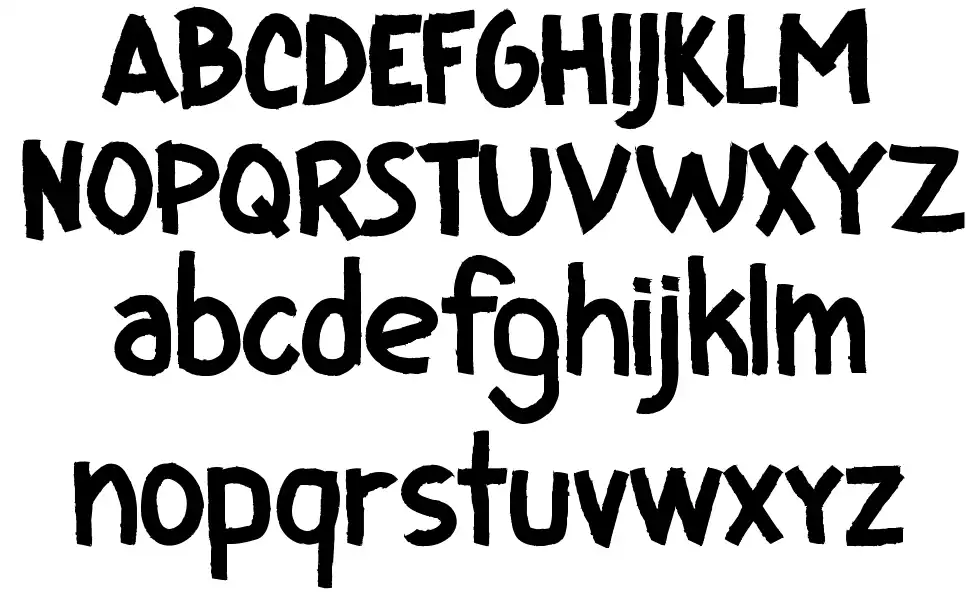 CF I Love Ugly Fontsfont specimens