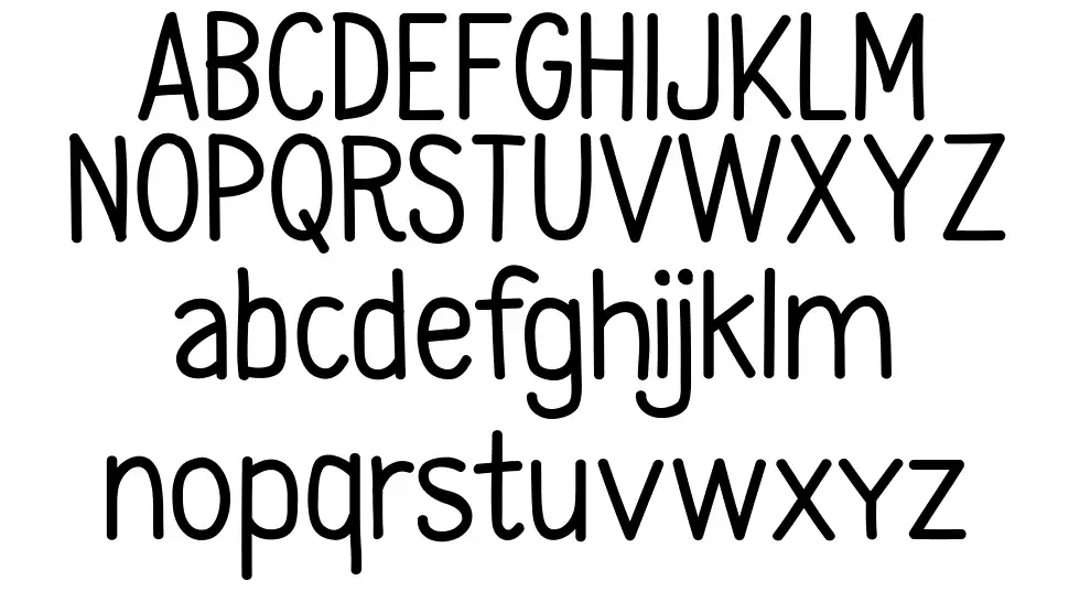 CF Second Sonfont specimens