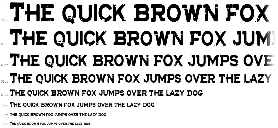 CF The Lost Battalionfont waterfall