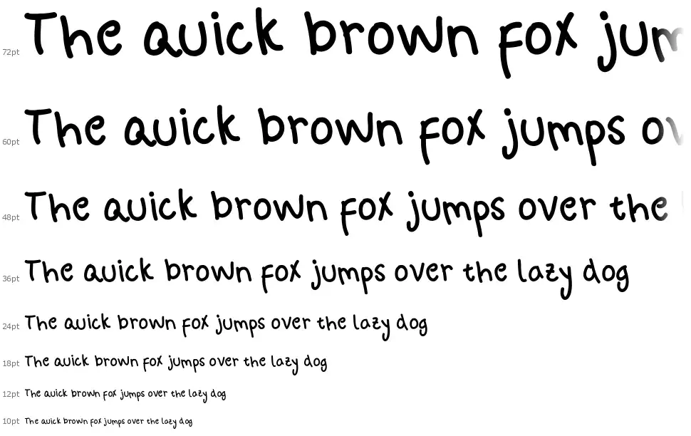 Cheerfulfont waterfall