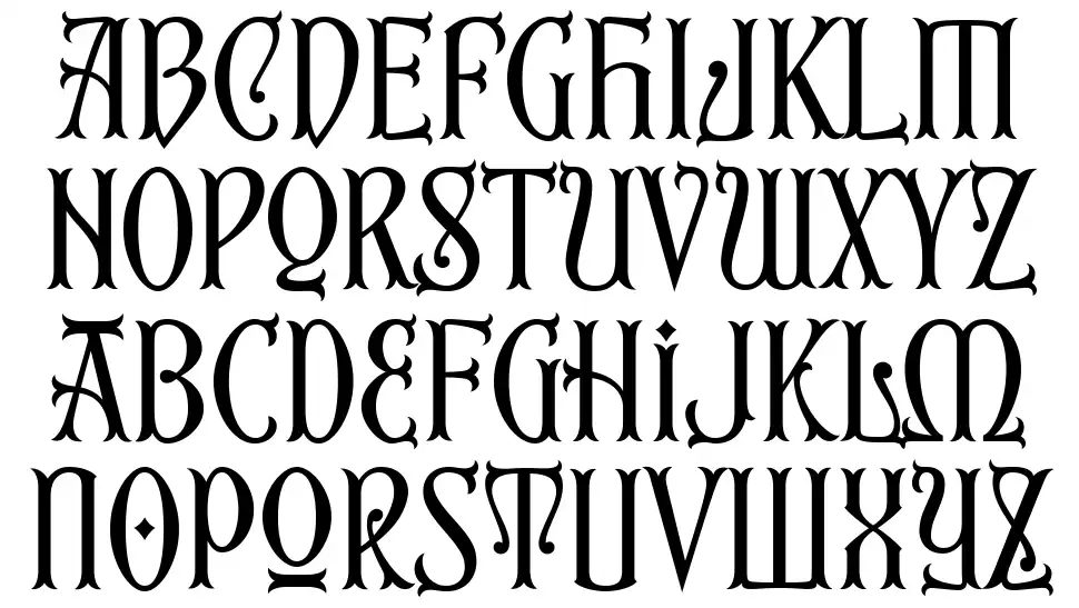 Christmas Reignfont specimens