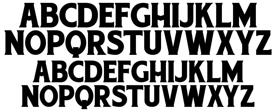Chuck Noonfont specimens