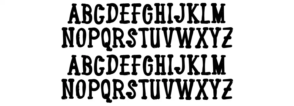 Close Friendfont specimens