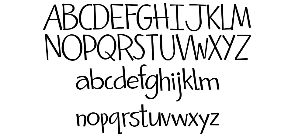 Closely Relatedfont specimens