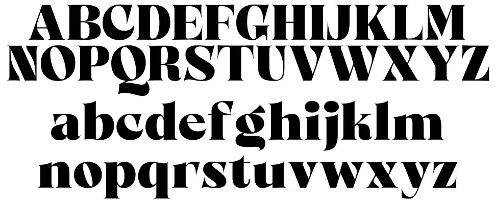Cloud Dancerfont specimens