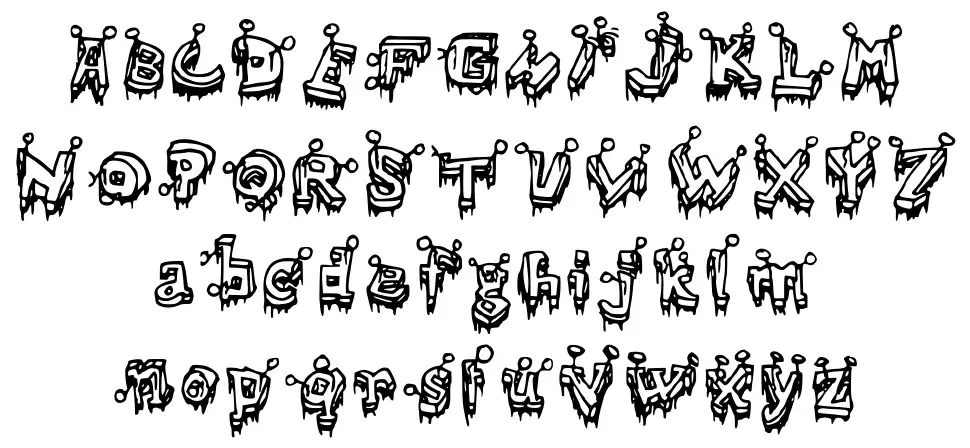 Cloutfont specimens