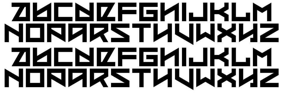 Coded Messagefont specimens
