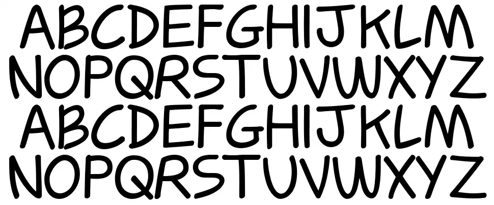Cometbusfont specimens