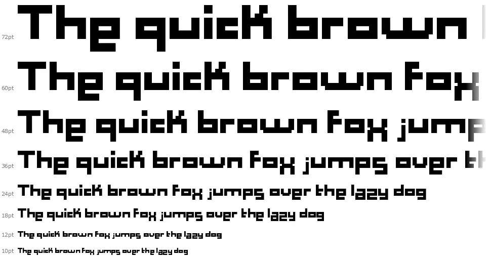 Computer Aidfont waterfall