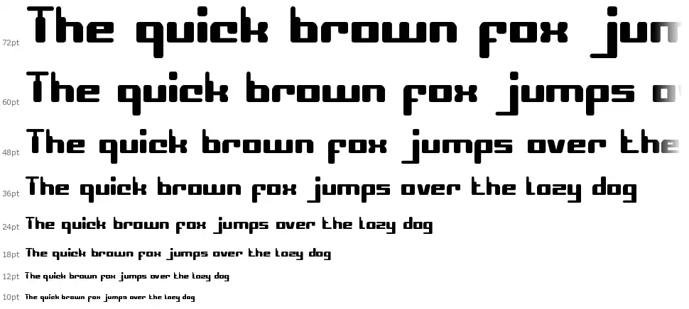Computer Robotfont waterfall