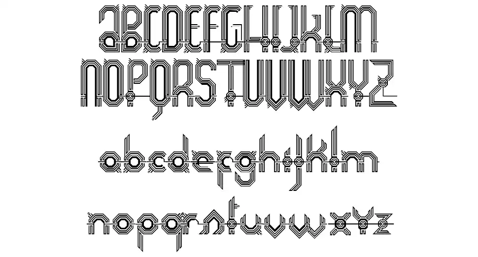 Connexionfont specimens