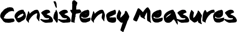 Consistency Measures