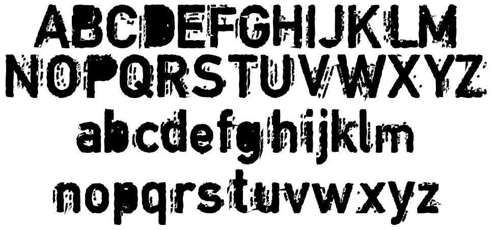 Copystructfont specimens