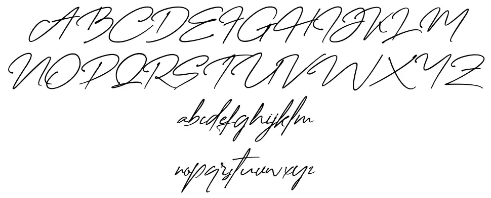 Creattionfont specimens