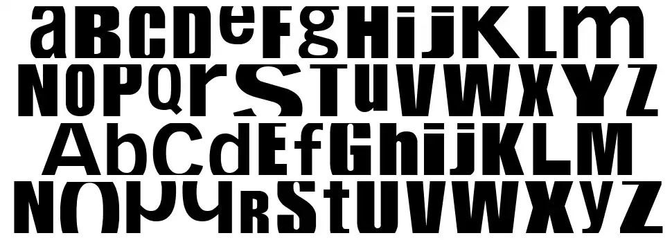 CropFontfont specimens