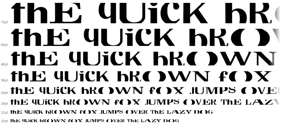 CropFont Xtrafont waterfall