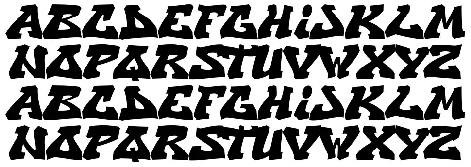 Cry One Ducfont specimens