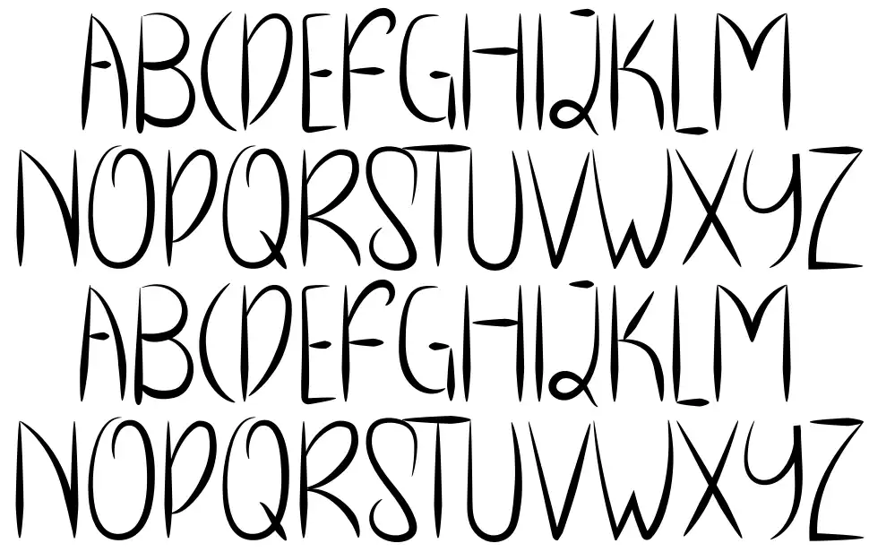 Cryspo Shoopfont specimens