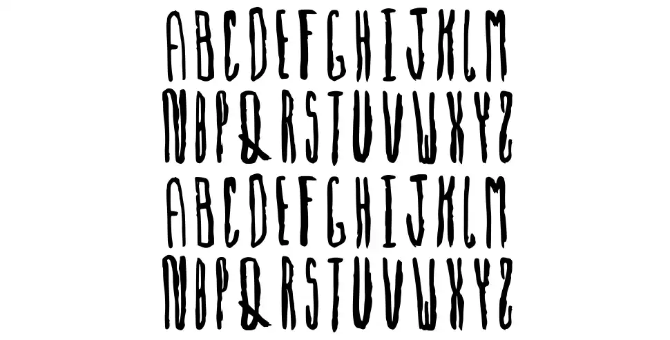Cultishfont specimens