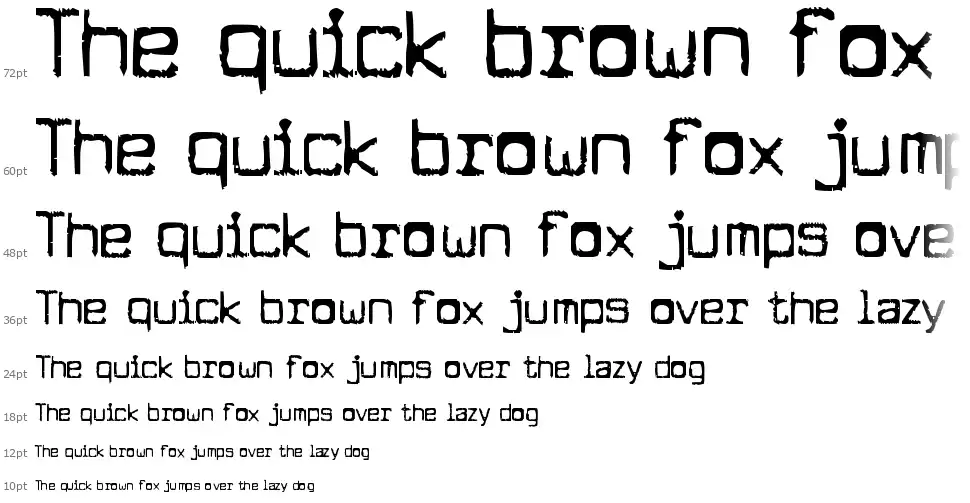 Cuomotype-Regularfont waterfall