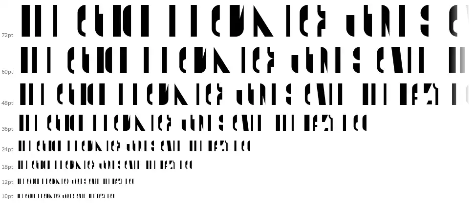 Customfont waterfall