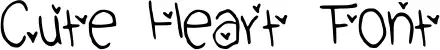 Cute Heart Font
