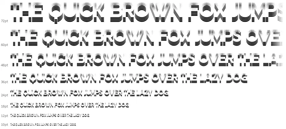 Cyber Expertfont waterfall