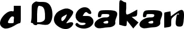 d Desakan