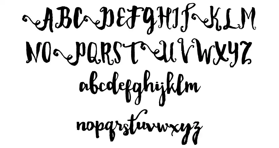 Dalityfont specimens